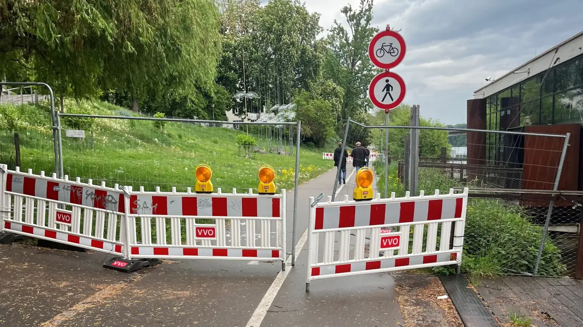 Es kam bereits öfter vor, dass die Absperrung am Donauufer durchbrochen wurde.