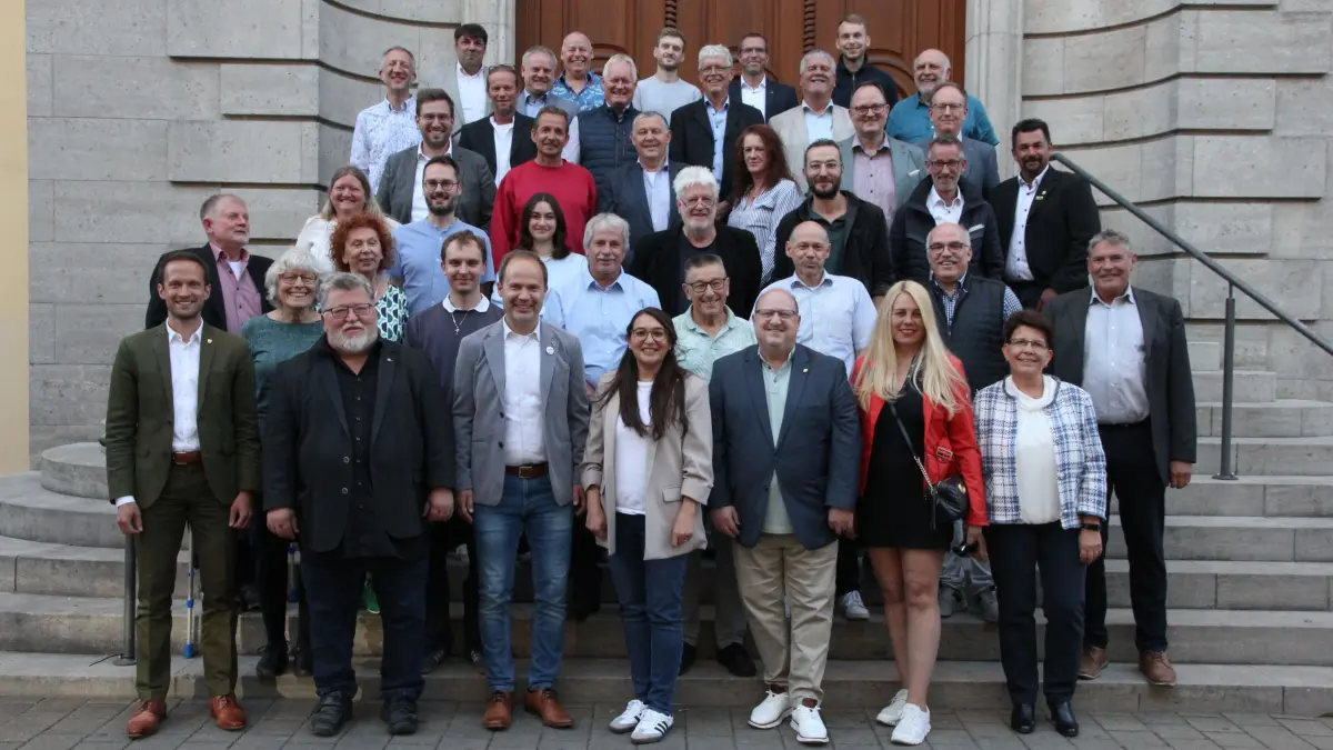 Der neue Crailsheimer Gemeinderat hat sich am 15. Mai 2025 konstituiert.