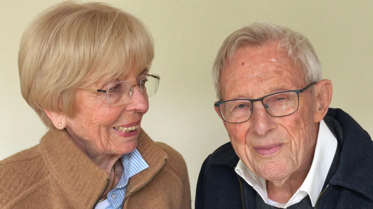 Elmar Hahn und seine Frau freuen sich auf ihren Geburtstag