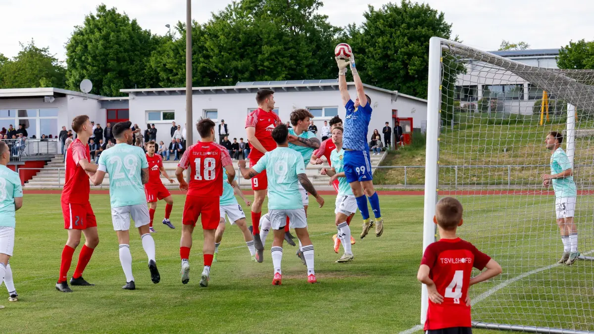 Fußball Landesliga TSV Ilshofen - TSV Crailsheim, 0:0
