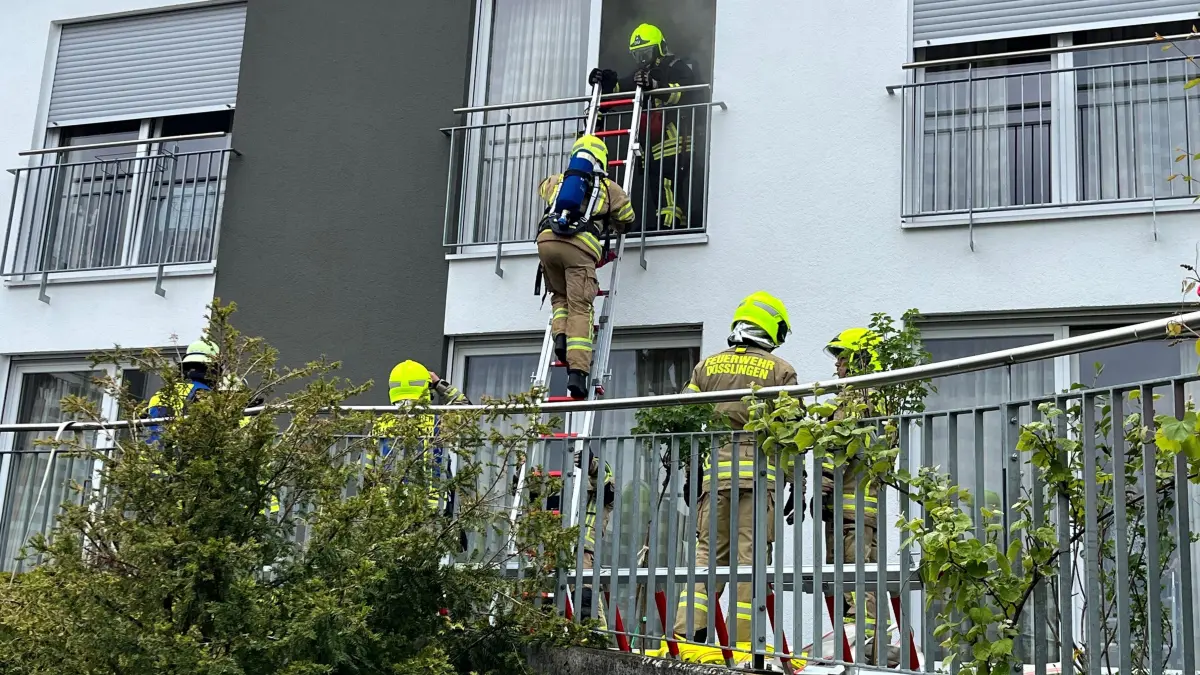 Fire department drill in Nehren: Bedridden and locked in