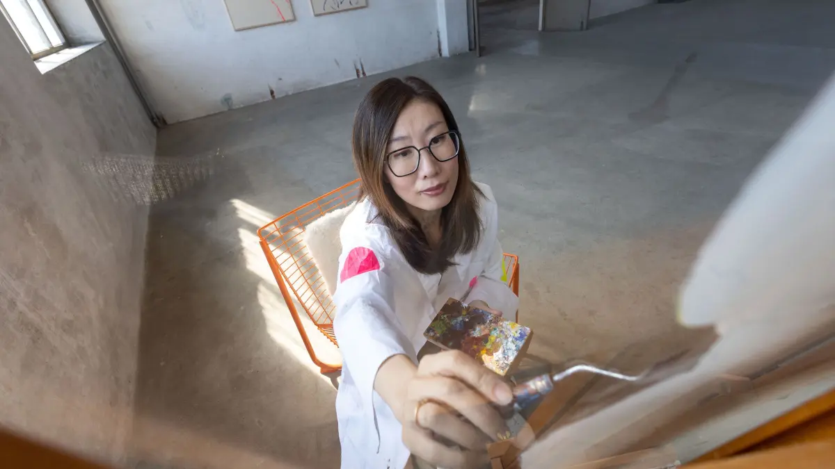 Künstlerin Coco Yang stellt in ihrem Atelier im Boehringer-Areal aus: ein Porträt