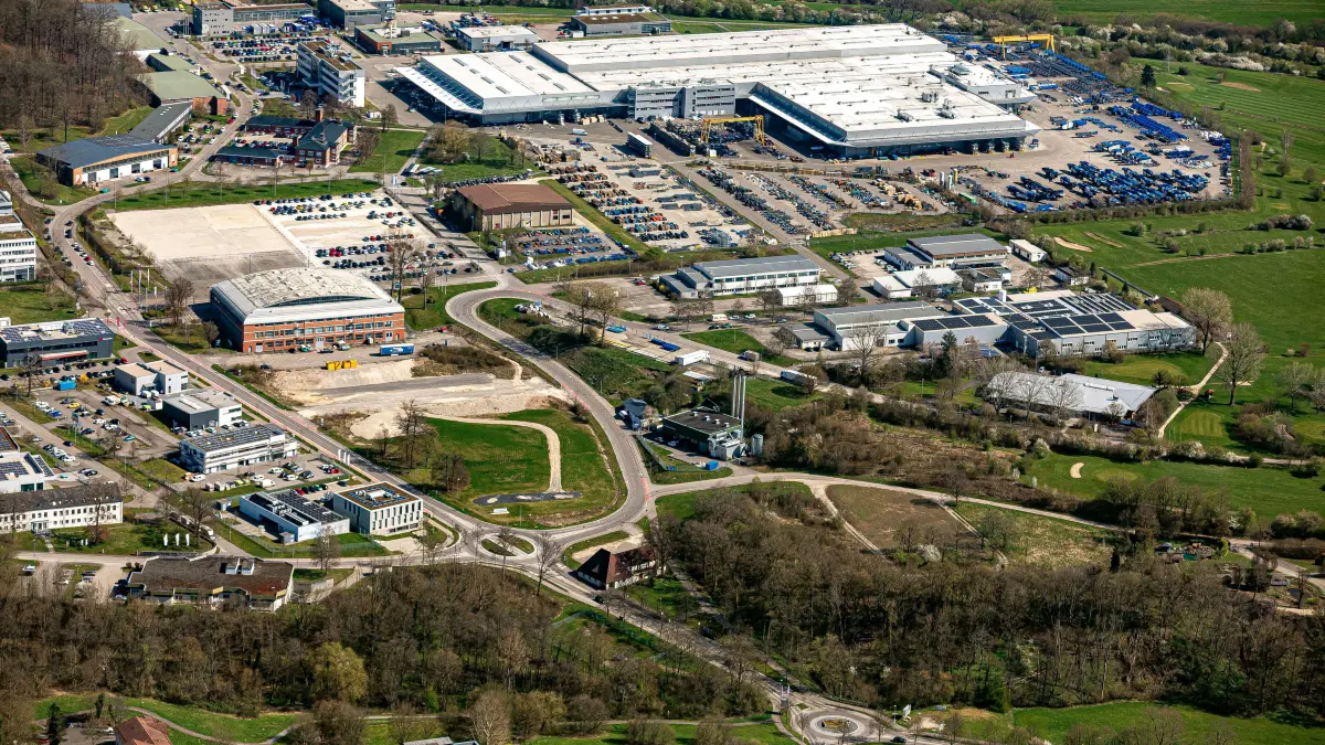 Luftbild Luftaufnahme Landkreis Göppingen Stauferpark Kleemann