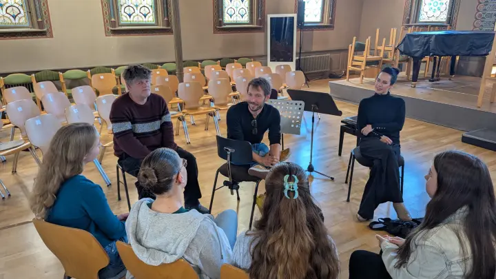 Premiere beim Musikfestival: Jung-Reporter berichten