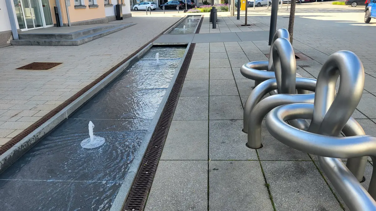 Der Wassertisch in Tailfingen wird immer wieder als Badeplatz missbraucht.