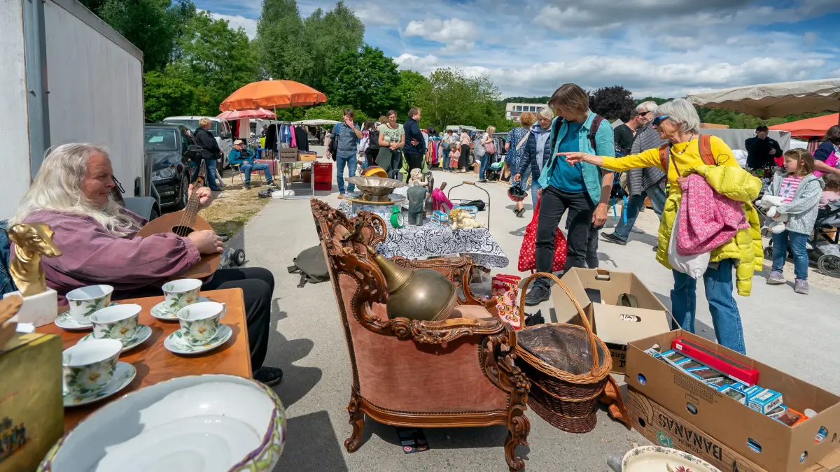 Zeltflohmarkt Ulmer Zelt Flohmarkt