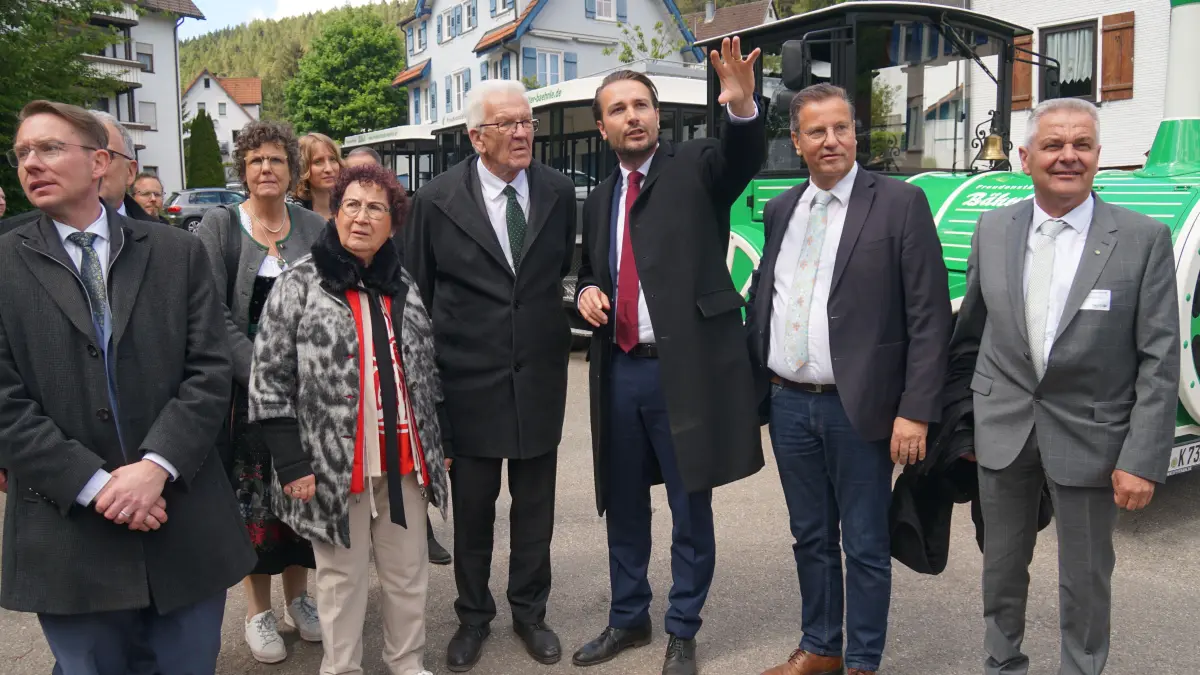 Gartenschau Eröffnung Kretschmann Freudenstadt Baiersbronn
