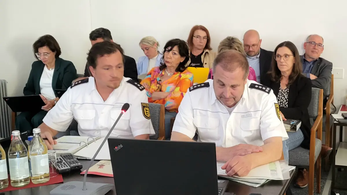 Revierleiter Detlef Wysotzki berichtet über die Kriminalität im vergangenen Jahr.