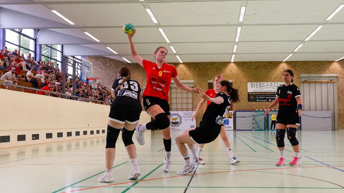 Handball Frauen Relegation zur Landesliga 2025 TSG Schwäbisch Hall - HSG Hanauerland 18:23