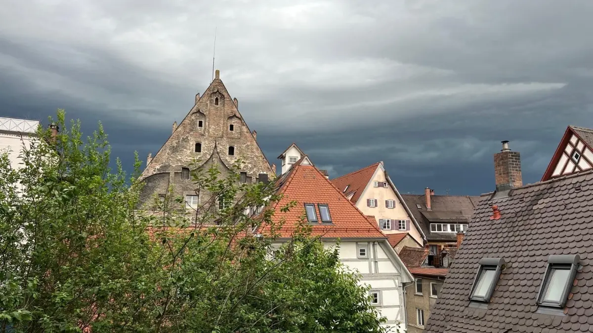 Heftige Unwetter zogen über Ulm