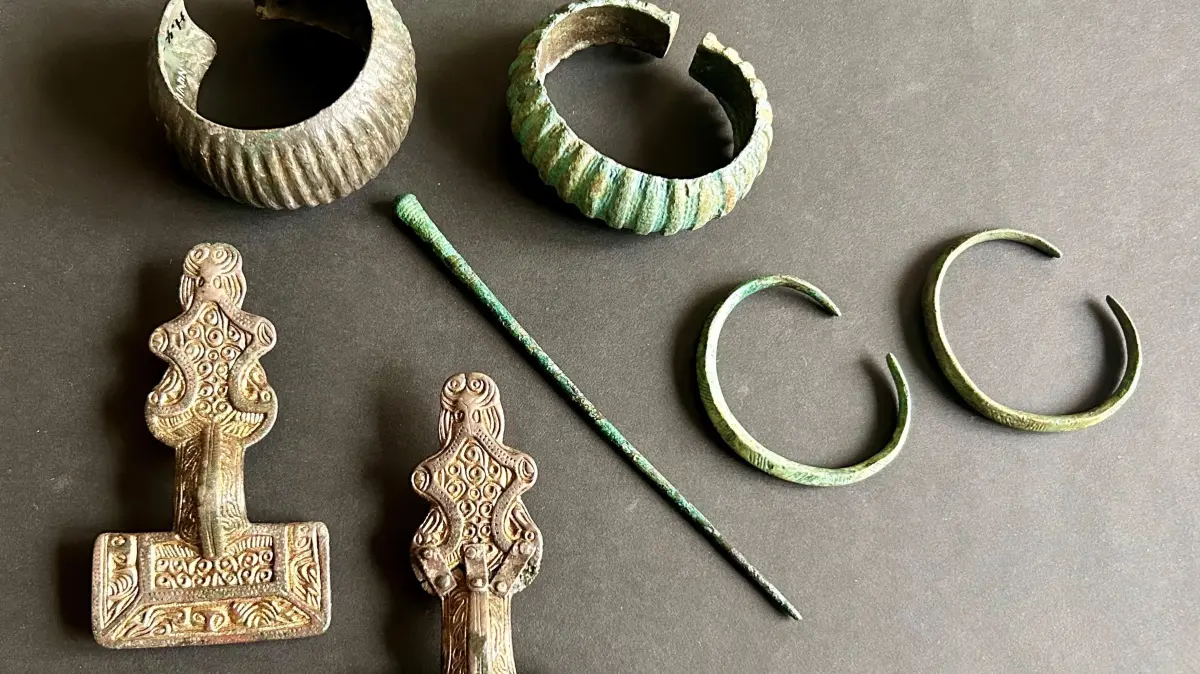 Alemannische Grabbeigaben Kreis Neu-Ulm