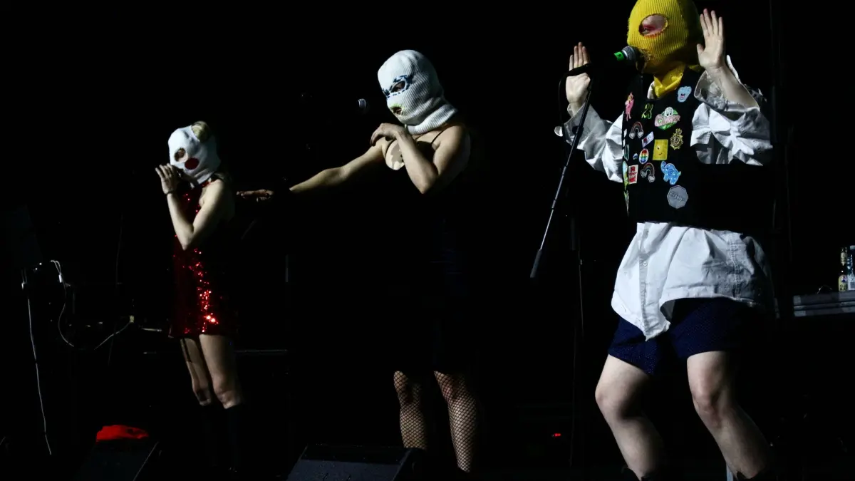 Konzert Pussy Riot, Sudhaus, Tübingen,17.6.2025