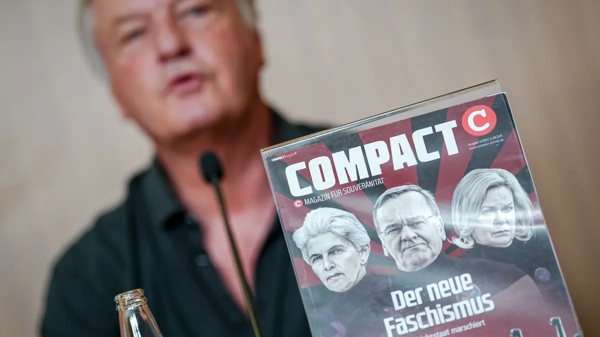 Jürgen Elsässer, „Compact“-Chefredakteur