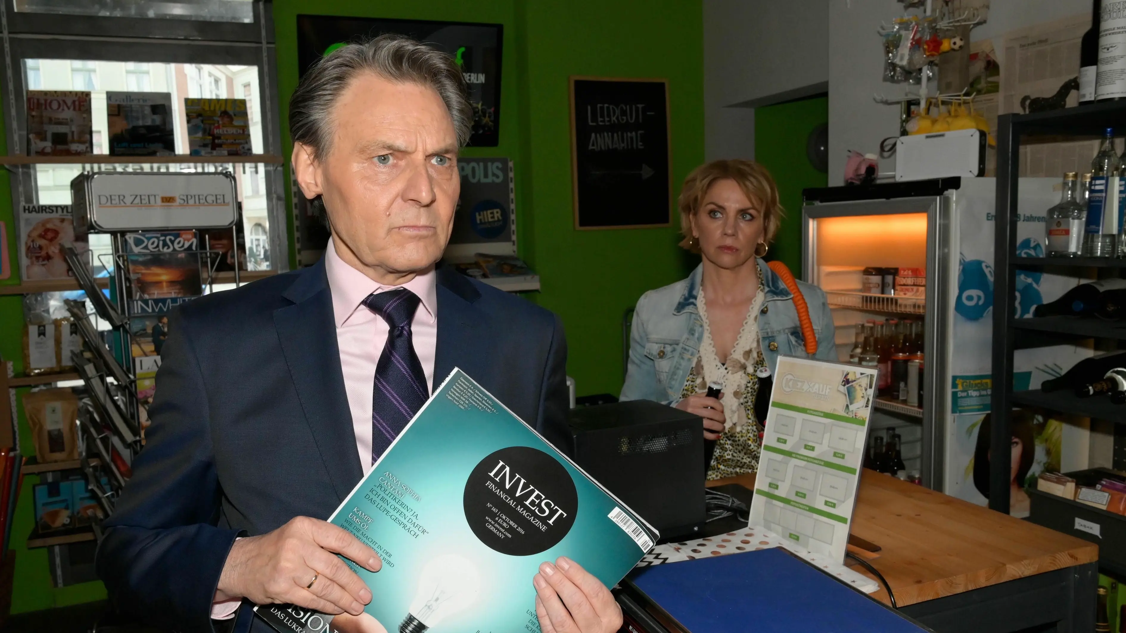 Jo Gerner (Wolfgang Bahro) und Yvonne (Gisa Zach) haben sich nichts mehr zu sagen.