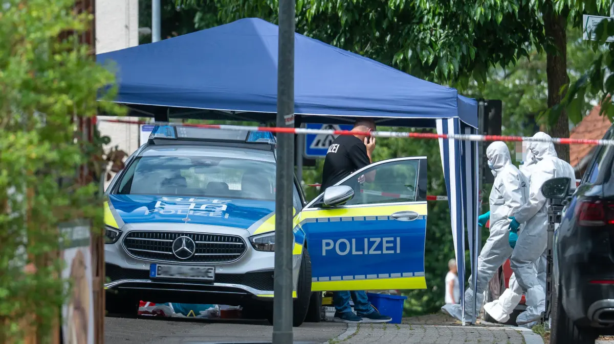 Wangen Hauptstraße Polizeieinsatz Verbrechen Mord