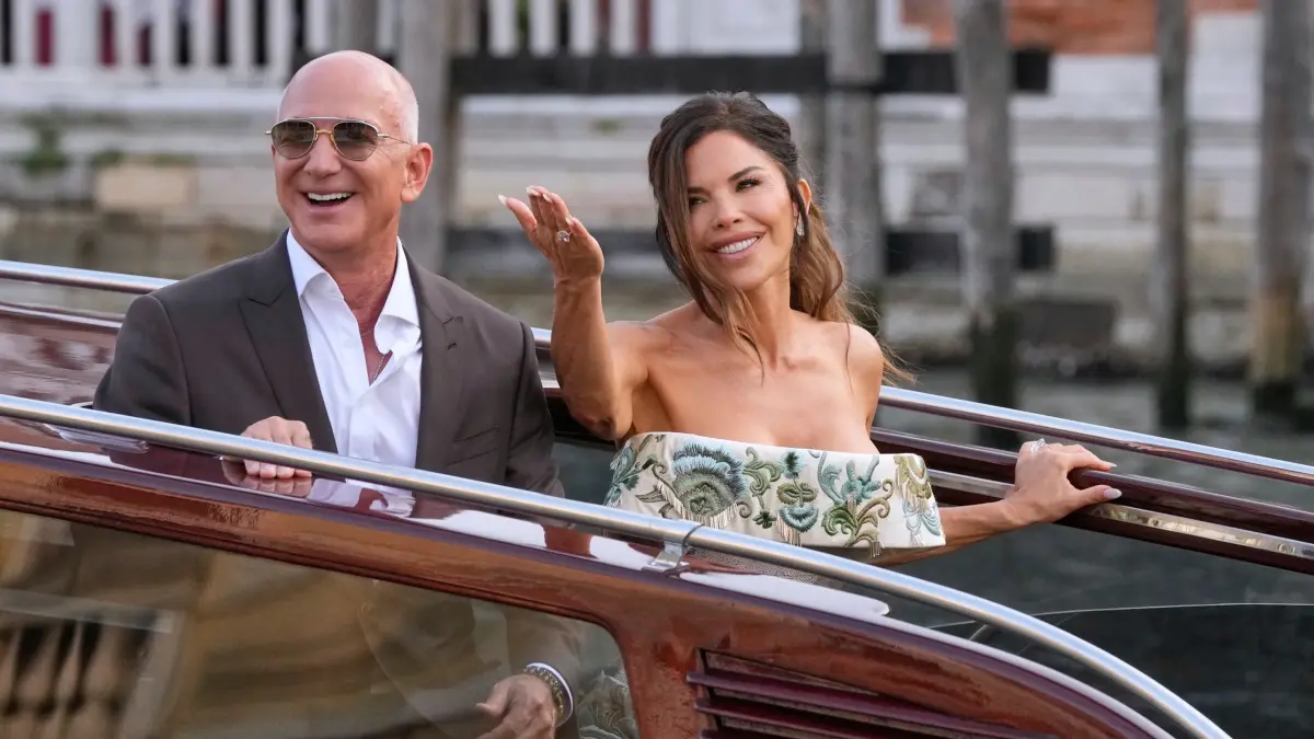 Vor der Bezos-Hochzeit in Venedig