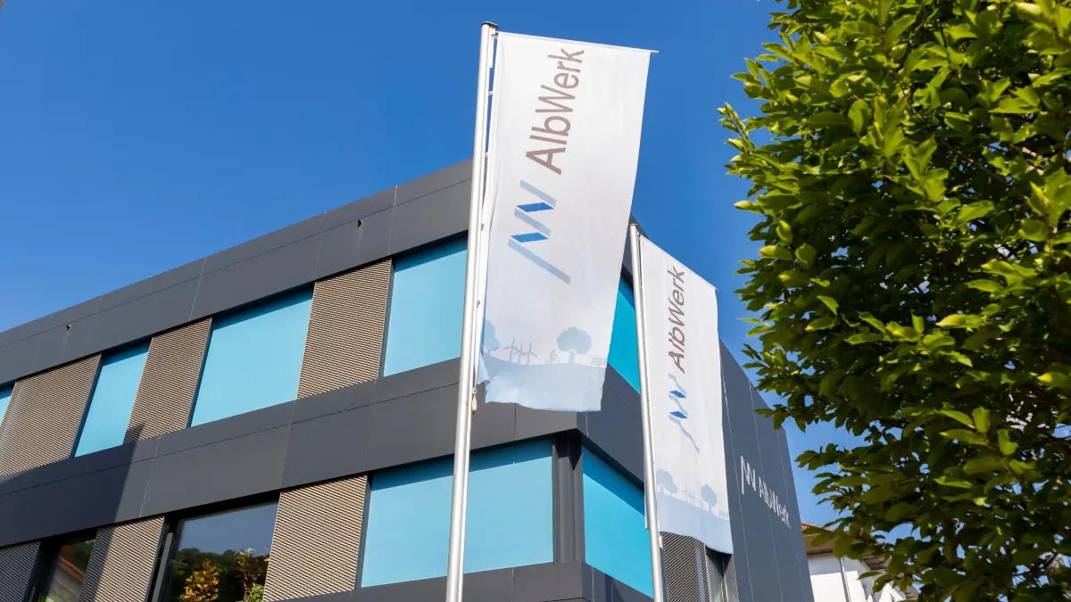 Albwerk Geislingen, Außenaufnahme Verwaltungsgebäude