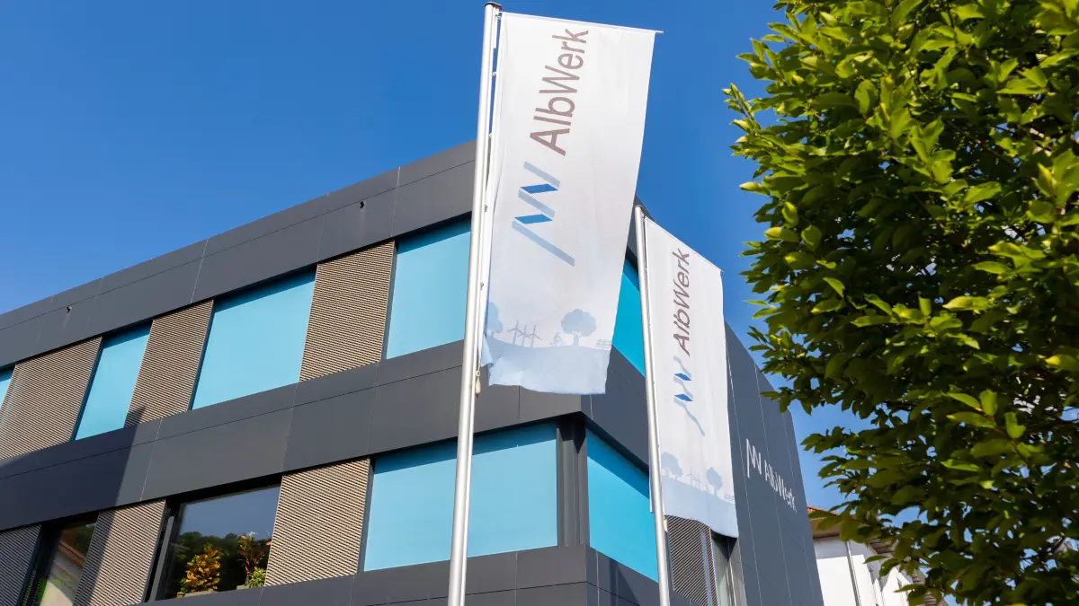Albwerk Geislingen, Außenaufnahme Verwaltungsgebäude