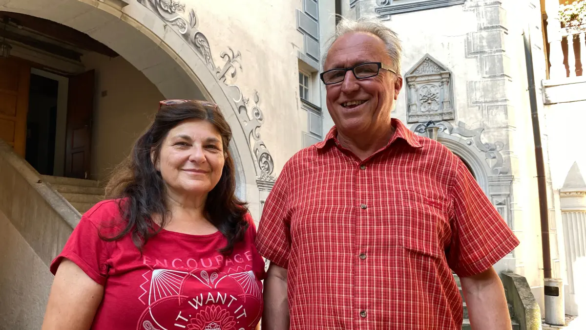 Ingrid Tiebl und Wolfgang Höfer Kulturschmiede Gaildorf