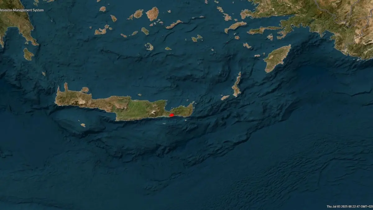 Waldbrand auf Kreta