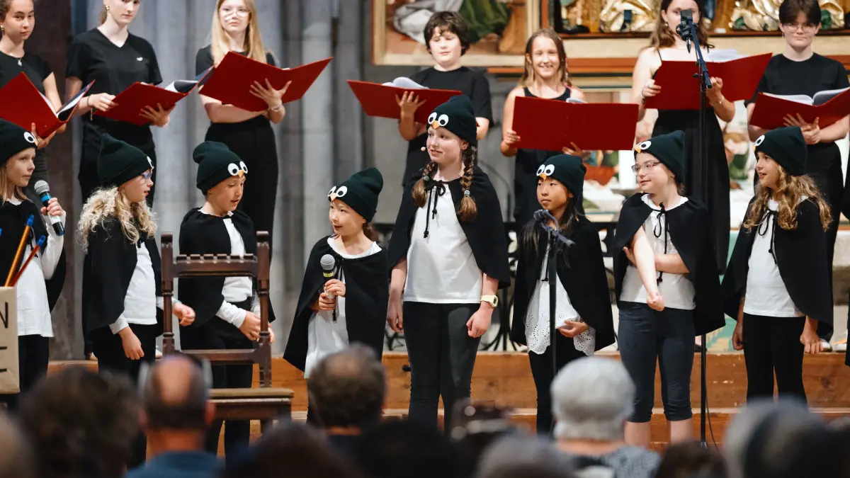 Ulmer Münster: Musical „Paul Pinguin will’s wissen" und Abschied Stephanie Dinkelaker