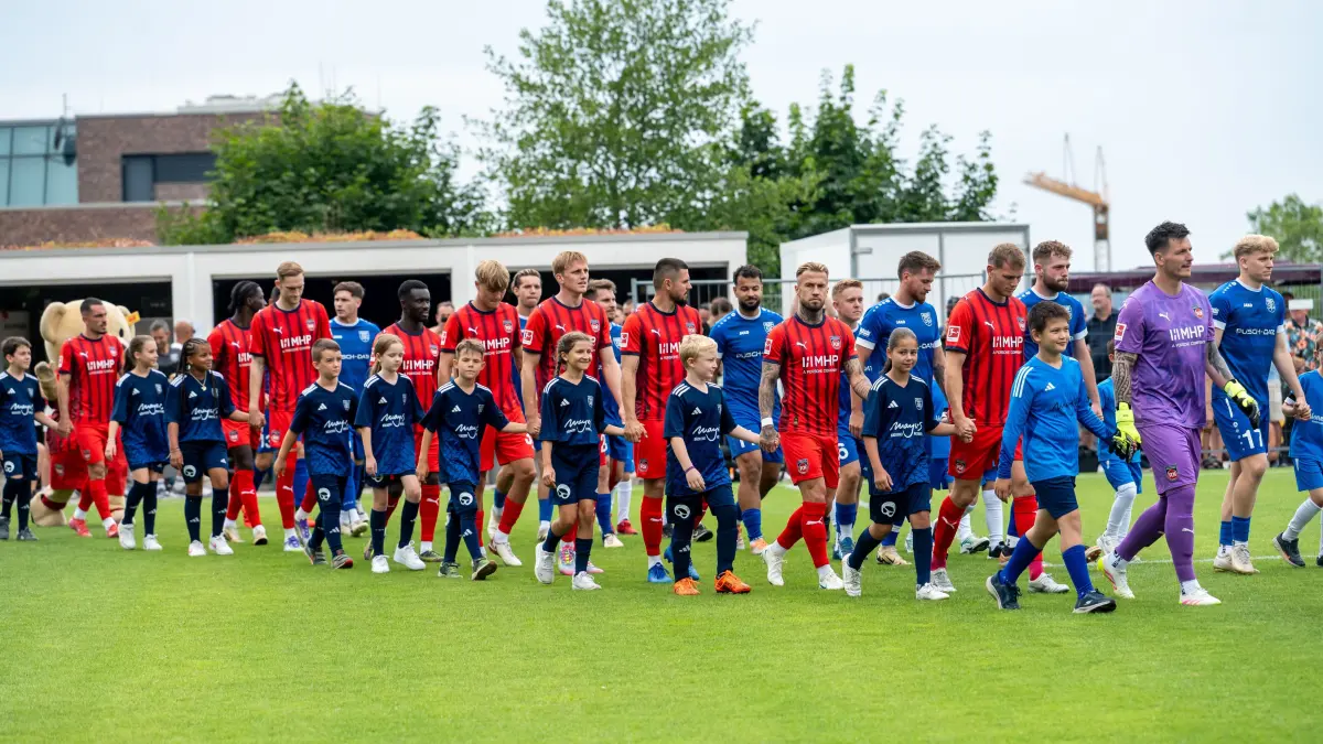 Salach Freundschaftspiel Jubiläums-Freundschaftspiel FC Heidenheim TSG Salach