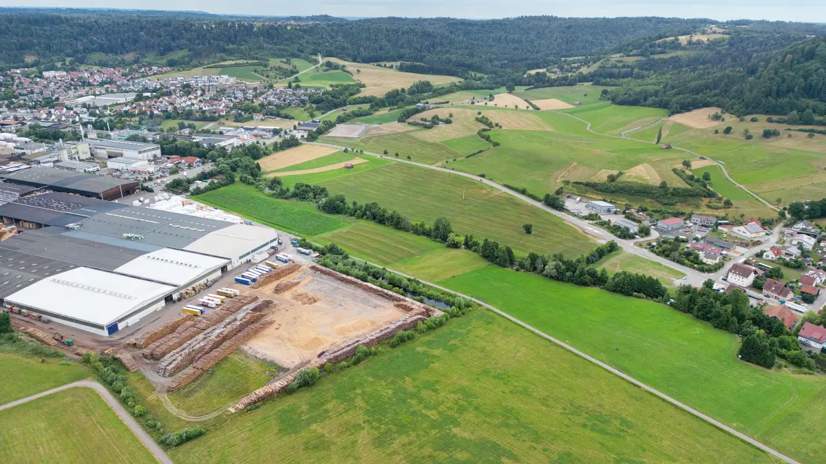 Oberrot Binderholz Sägewerk Erweiterung Strietwiesen XI