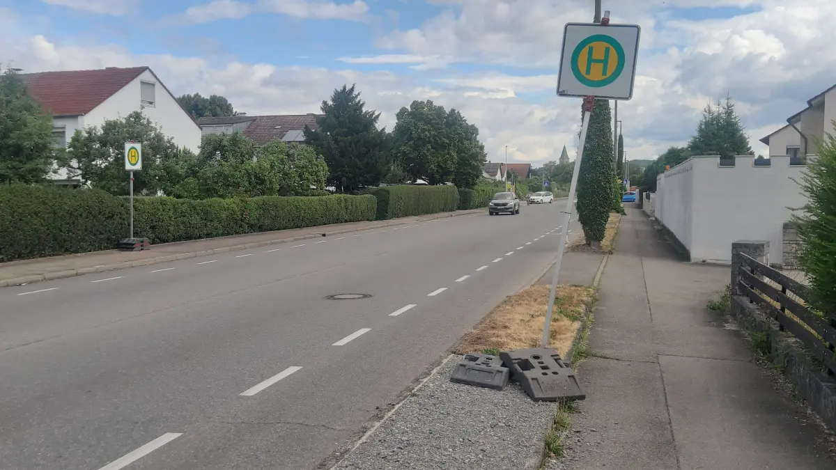 Neue Bushaltestelle "Sülchenstraße"