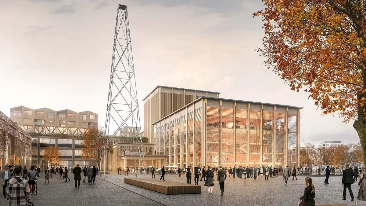 Entwurf Interimsbau für die Stuttgarter Oper