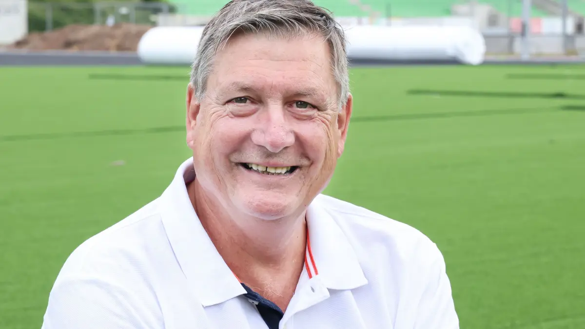 Fußball Günter Blendinger Erster Vorsitzender der Sportfreunde Schwäbisch Hall (2025)