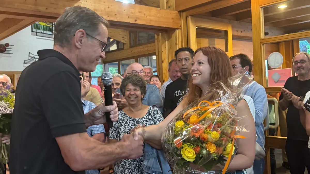 Freut sich, dass es im zweiten Wahlgang nun so klar geklappt hat: Vanessa Schmidt (34) ist neue Bürgermeisterin in Alpirsbach.