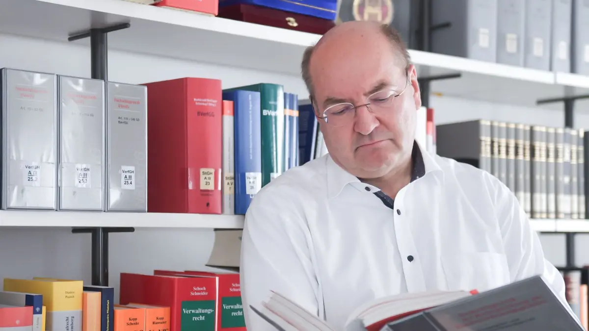 Interview mit Malte Grasshof, Präsident des Verfassungsgerichtshofes Bawü. fuehrt Christian Gottschalk