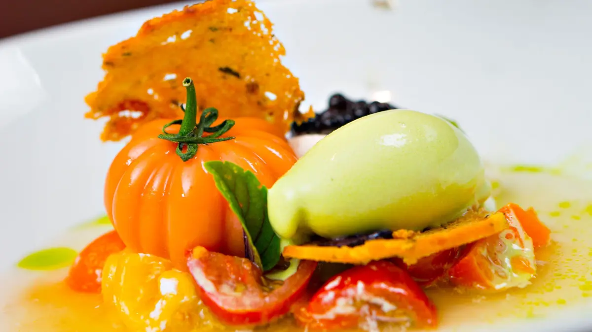 Erster Gang: "Tomatengarten"