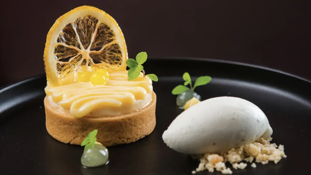 Dessert: Zitronentarte