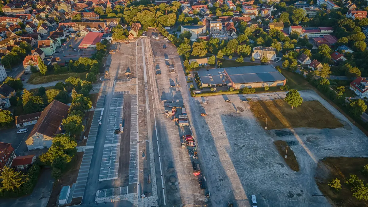 Volksfestplatz Crailsheim, Sanierung