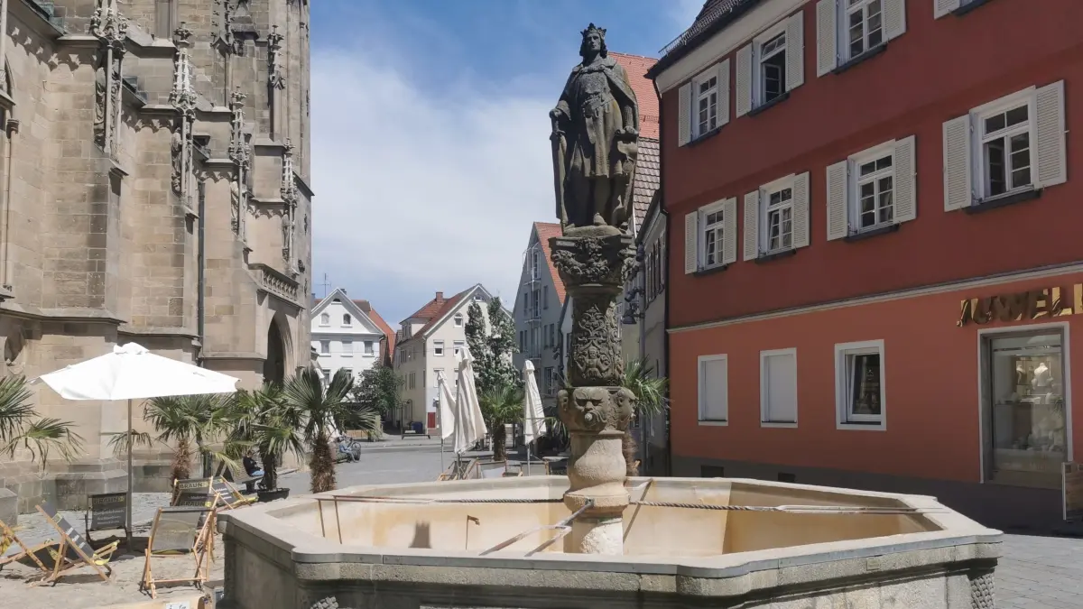 Kaiser-Friedrich-Brunnen in Reutlingen