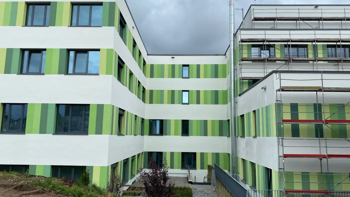 Klinikum Crailsheim: Baustelle Anbau