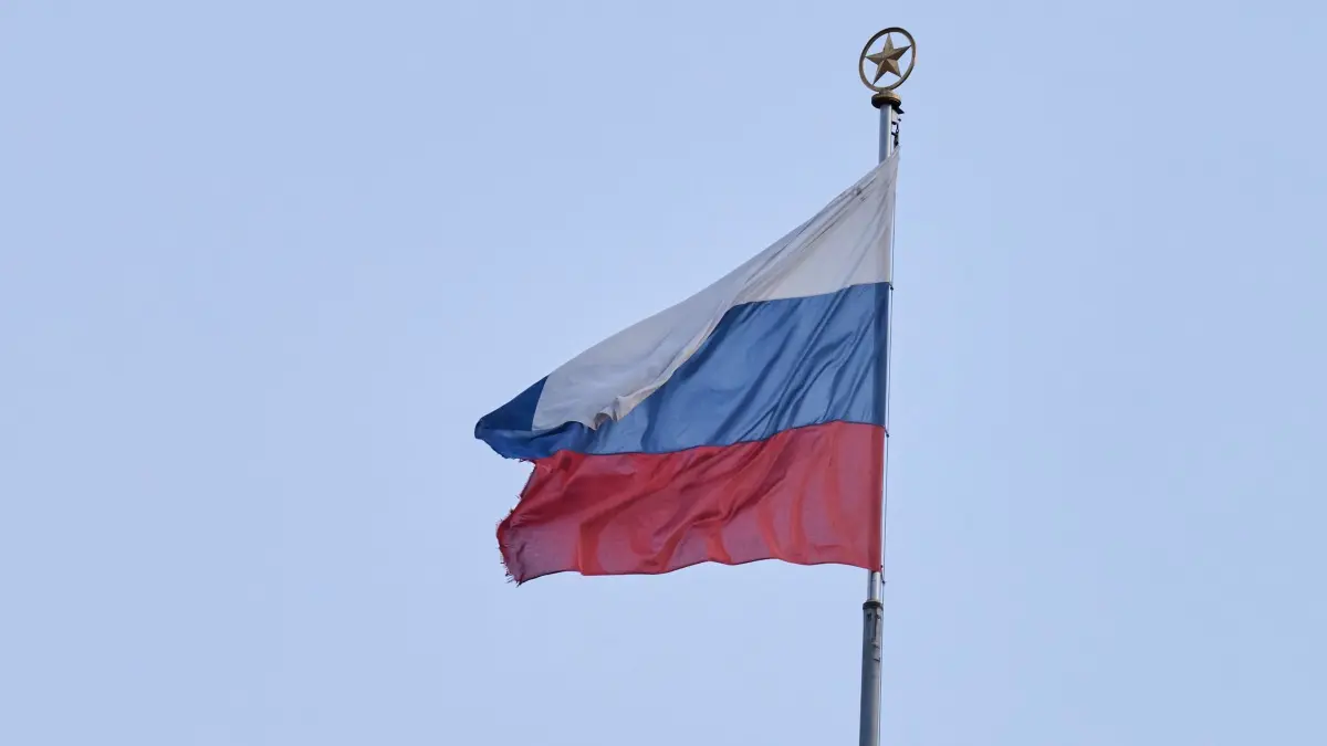 Russische Flagge