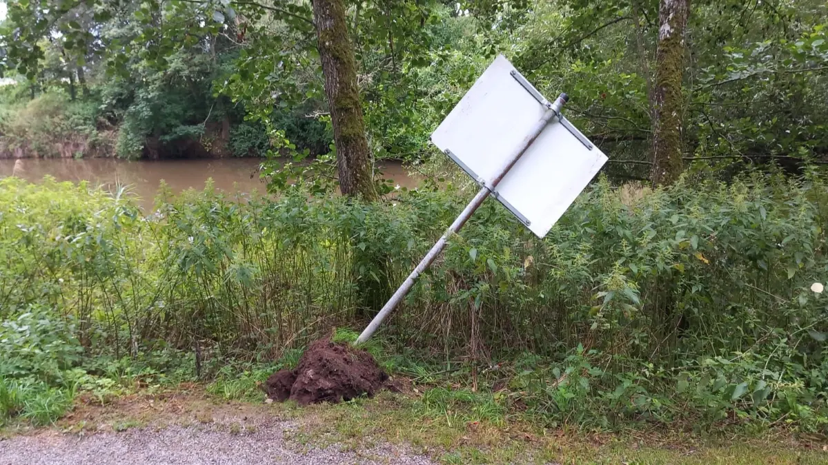 Vandalismus in Gaildorf: Unbekannte wüten am Kocherwegle und am Schulzentrum