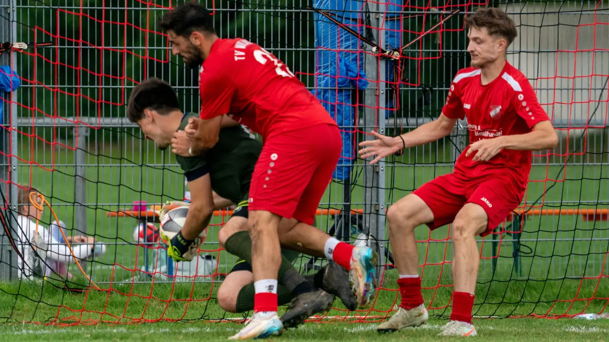 Fußball, Stadtpokal Ulm/Neu-Ulm: Das ist der Sieger der 54. Stadtpokalauflage, SGM Aufheim/Holzschwang gegen TV Wiblingen rot