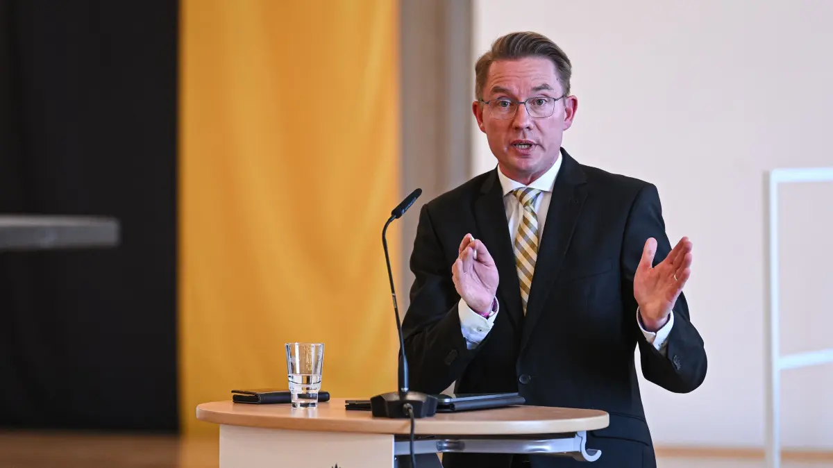 Michael Ruf bei der Vorstellungsrunde.