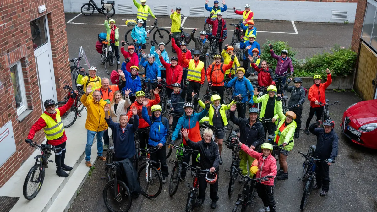 Tour de Kreisle macht Halt im NWZ-Hof