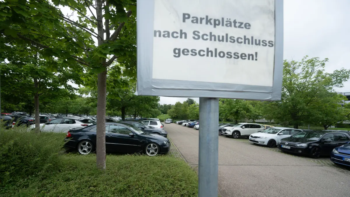 Göppingen berufliche Schulen Berufschulzentrum Öde Parkplatz Parkplätze Gebühren