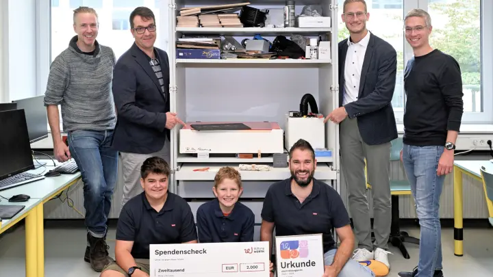 Schülerfirma Ureigen erhält Würth-Bildungspreis