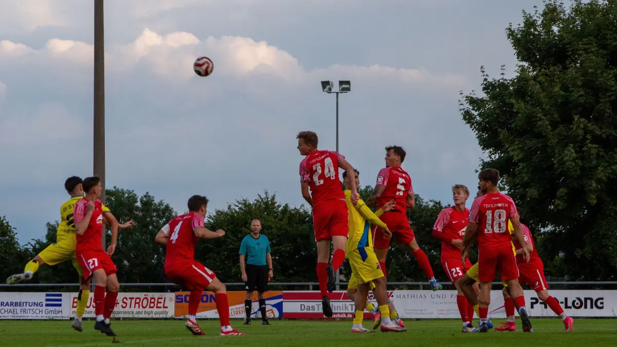 Fußball WFV-Pokal 2. Runde Saison 2025/26 TSV Ilshofen - FSV Bietigheim-Bissingen 0:7
