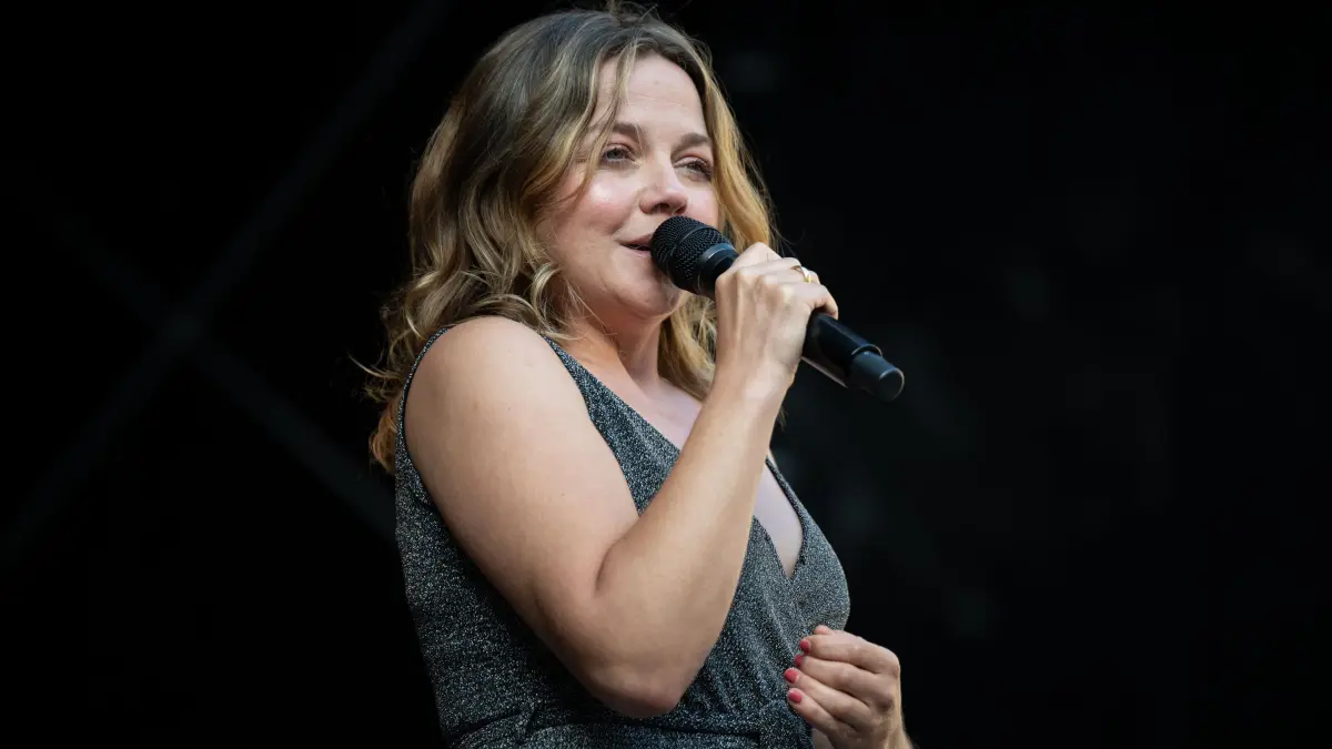 Annett Lousian auf den Schlosshofkonzerten