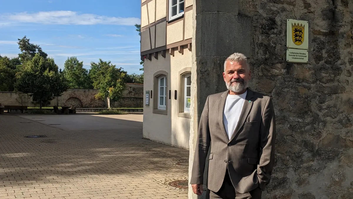 Uwe Heinle, Rektor der Hochschule für Forstwirtschaft Rottenburg (HFR)