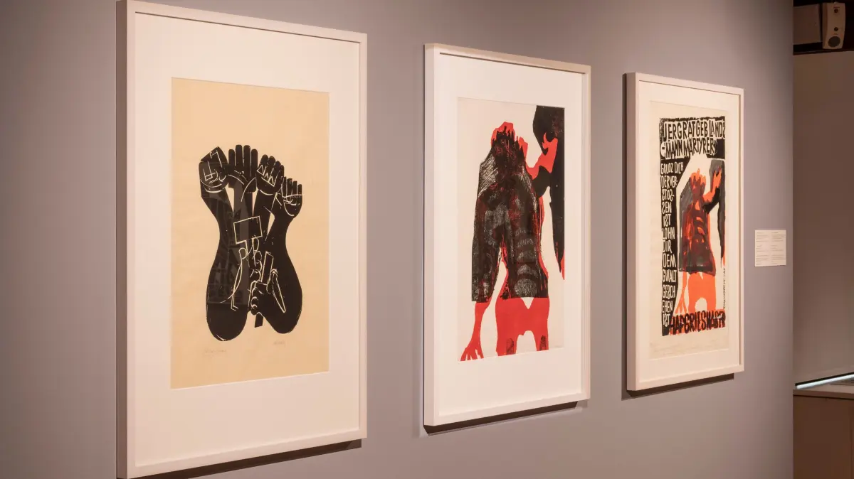 Das Kunstmuseum widmet seine neue Ausstellung dem Künstler HAP Grieshaber und dessen künstlerischer Aufarbeitung des Bauernkriegs.