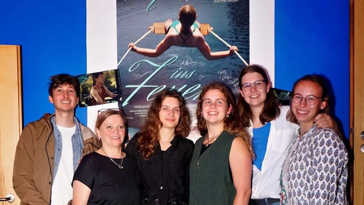 Vorpremiere des Kinofilms "Milch ins Feuer" von Filmemacherin Justine Bauer im Kino Klappe in Kirchberg.