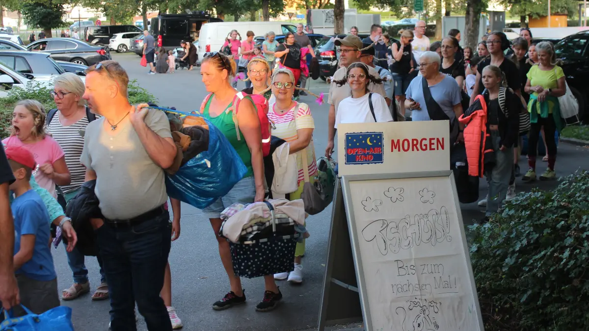 Letzter Abend Open Air Kino Hechingen